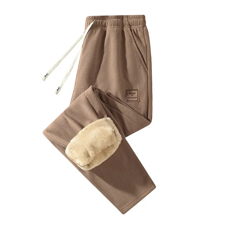 겨울용 따뜻한 남성용 두꺼운 코듀로이 소재의 플리스 안 - Corduroy Pant Warm 리뷰 및 가격