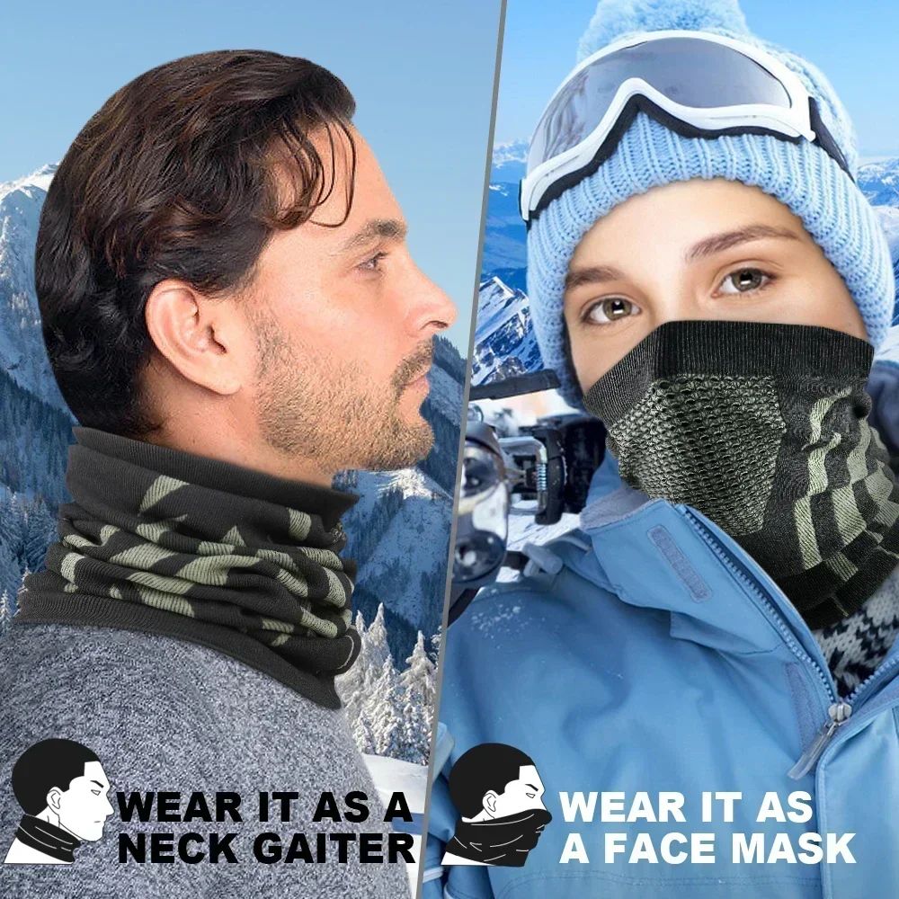 두건 겨울 링 튜브 소프트 반다나 마스크 넥 게이 터  - Neck Gaiter Fleece 리뷰 및 가격
